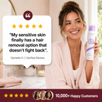 Pain-Free Hair Removal Cream for Sensitive Skin